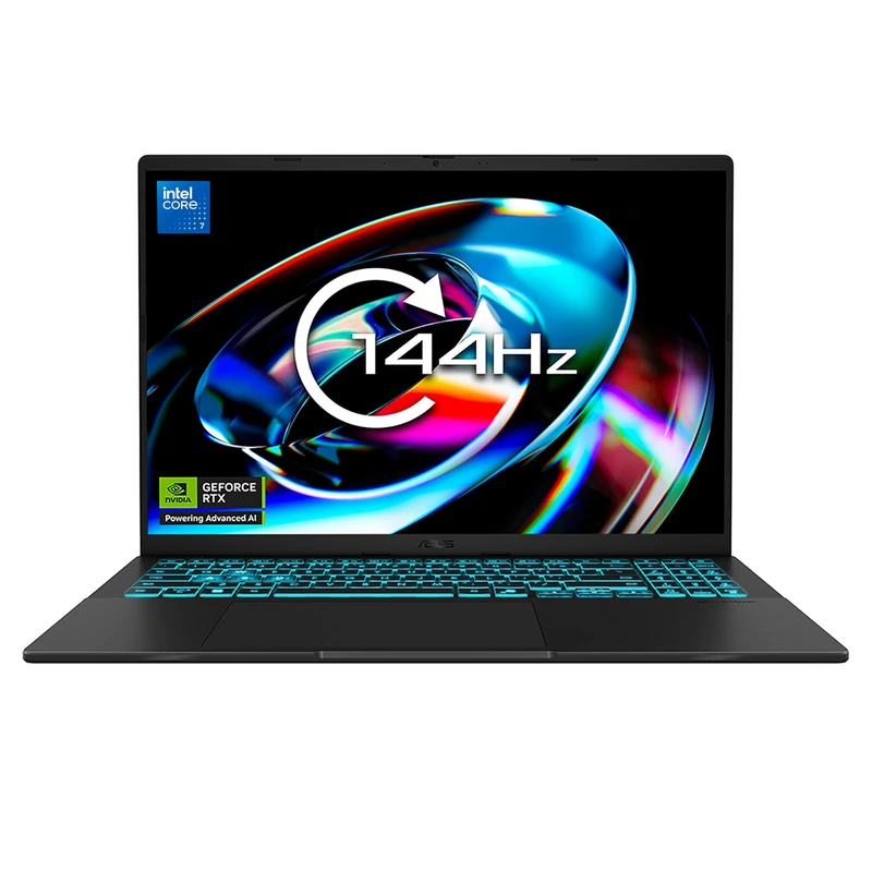 ASUS V16 V3607VH Gaming Laptop | 16.0" WUXGA 144Hz Screen | Intel Core 5 210H | NVIDIA GeForce RTX 5070 | 16GB RAM | 512GB SSD | Backlit Keyboard | Windows 11