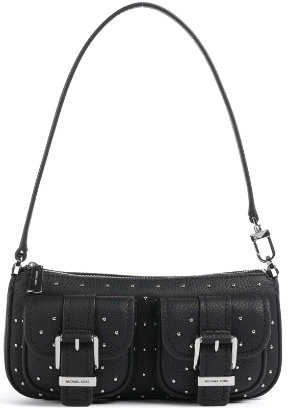 Michael Kors Zoe Small Convertible Clutch in Suede - Image 1