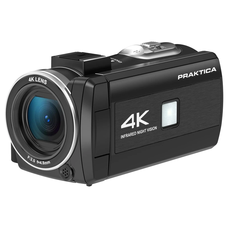 Praktica Z180IR 4K Camcorder 18x Digital Zoom Infra Red UHD - Black