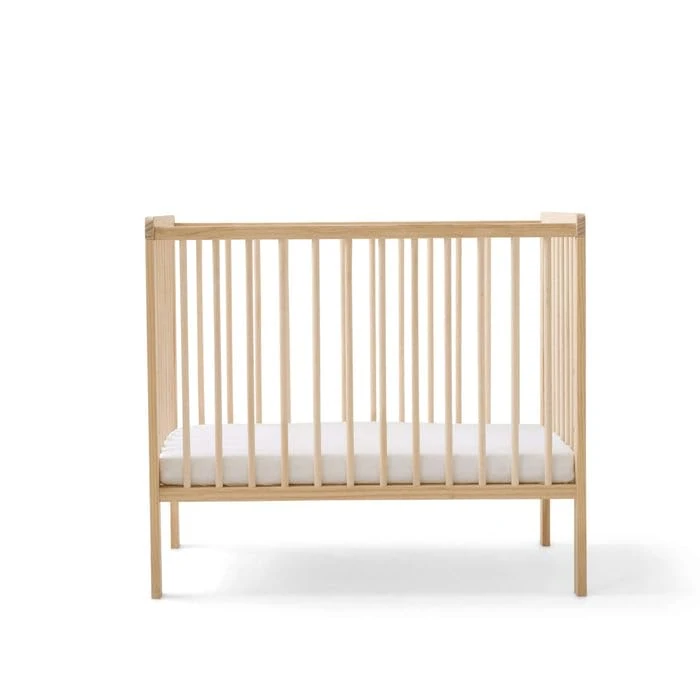 East Coast Space Saver Cot with Mattress Baby Nursery Bundle 96 x 58 cm