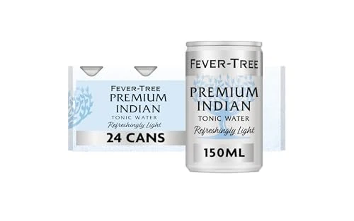 Fever-Tree Refreshingly Light Indian Tonic Water - 24 x 150ml Cans