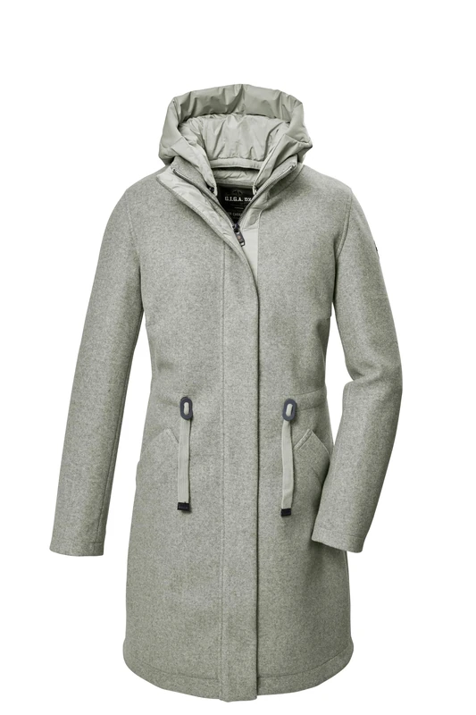 G.I.G.A. DX Women's Gw 46 Wmn Prk Fleece Parka Coat with Detachable Hood
