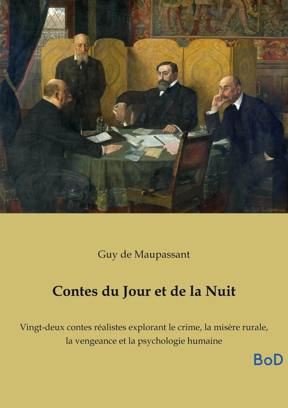 Contes du Jour et de la Nuit: Vingt-deux contes réalistes explorant le crime, la misère rurale, la vengeance et la psychologie humaine