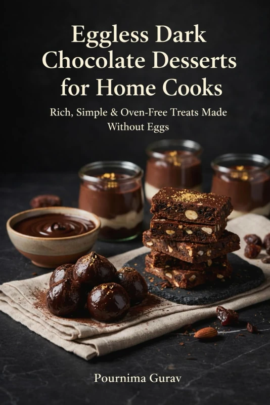 Eggless Dark Chocolate Desserts for Home Cooks: Rich, Simple & Oven-Free Treats Made Without Eggs