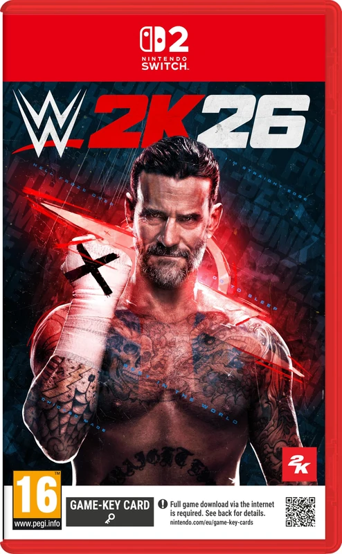 WWE 2K26 Standard Edition Nintendo Switch 2 - 2GB Cartridge