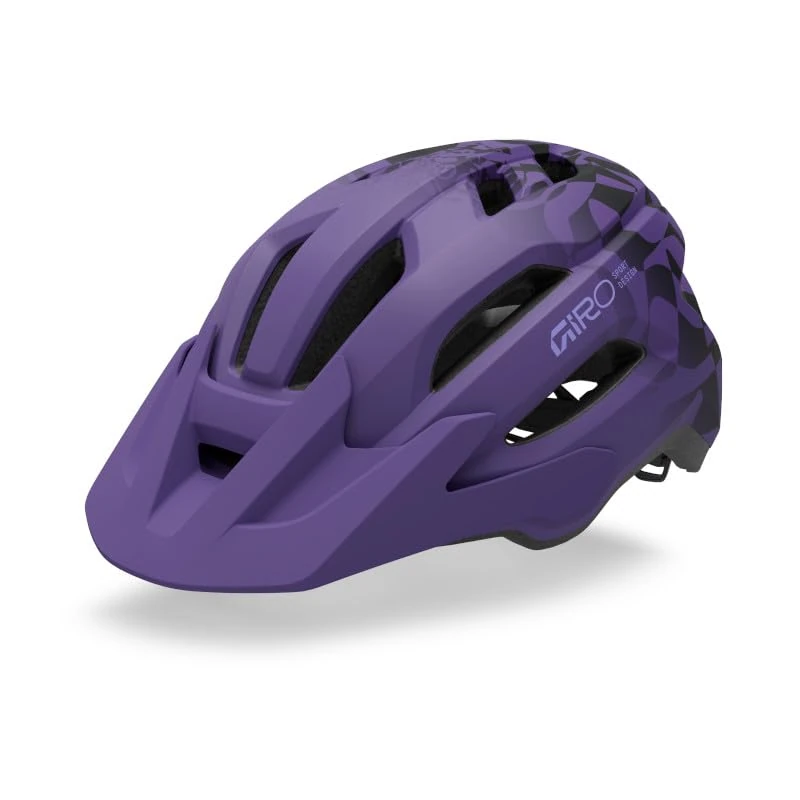 Giro Fixture II Youth Unisex Sport Helmet, Purple Rush, In-Mold Construction, Recreation