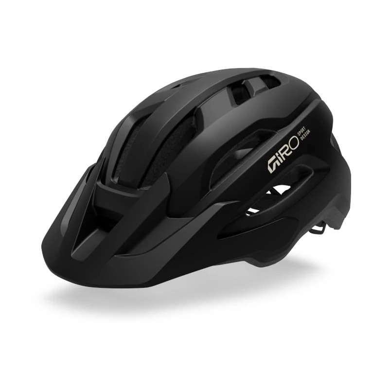 Giro Fixture II Adult Unisex Bike Helmet, Matte Black, In-Mold Construction, Universal Fit