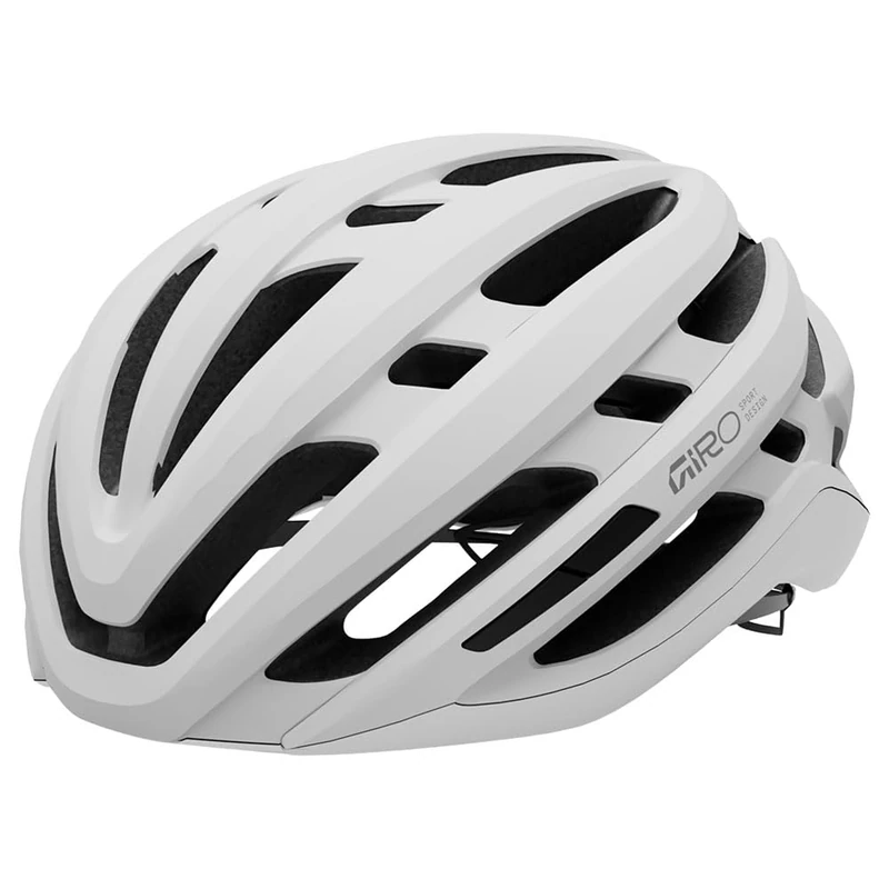 Giro Agilis Mips Adult Unisex Helmet, Matte White, M, Road Cycling, Hardshell with In-Mold Hardbody