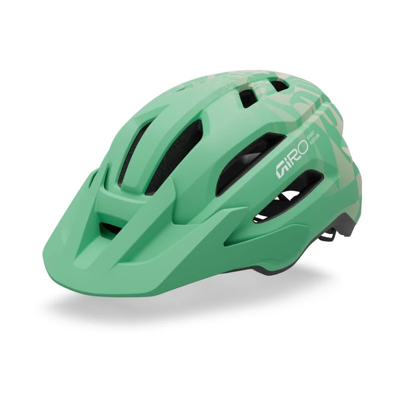 Giro Fixture II Youth Unisex Sport Helmet, Green Rush, In-Mold Construction, Recreation