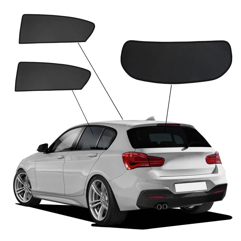 SunClip Privacy & Sun protection compatible with BMW 1-Series F20 5-doors 2011-2019