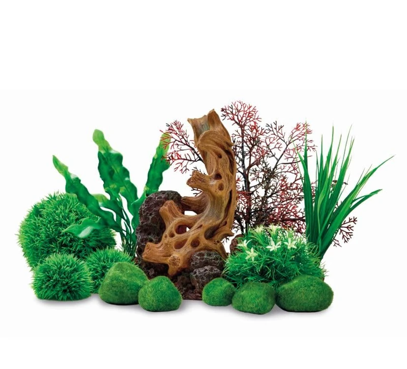 biOrb Decor Set 30L Wood On Stone - Aquarium Ornament Kit