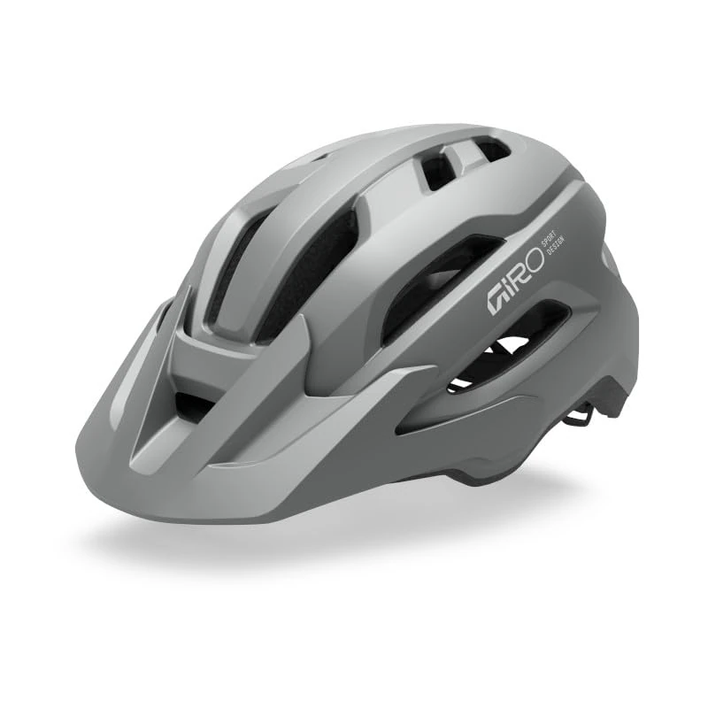 Giro Fixture II Adult Unisex Bike Helmet, Titanium, In-Mold Construction, Universal Fit