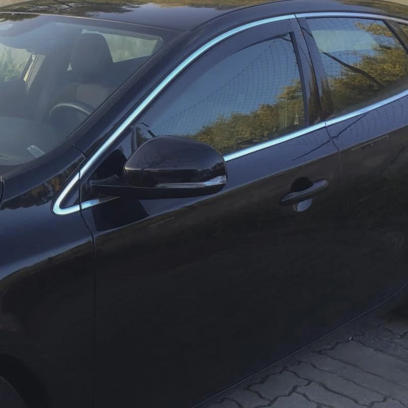 DGA Wind Deflectors compatible with Volvo V40 HB 5-doors 2012-2019 (2-pieces)