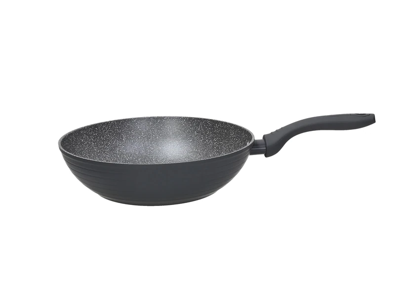 Tognana Cooking Circle Wok 28 cm, Aluminium, Grey