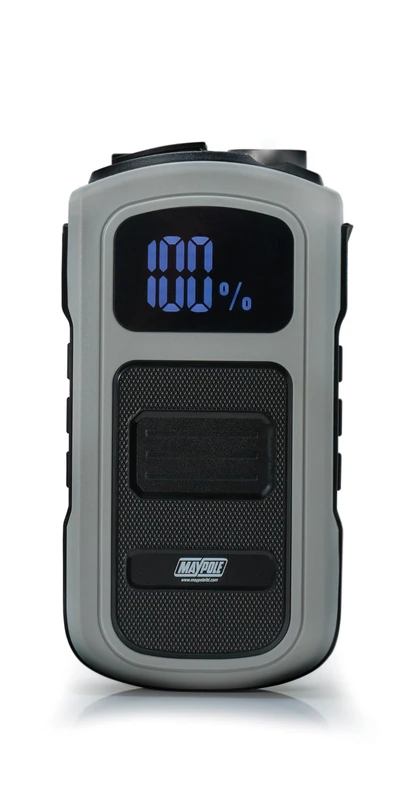 Maypole 300A Lithium Ion Power Pack Jump Start for 12V Vehicle Batteries 5lt Petrol Engines