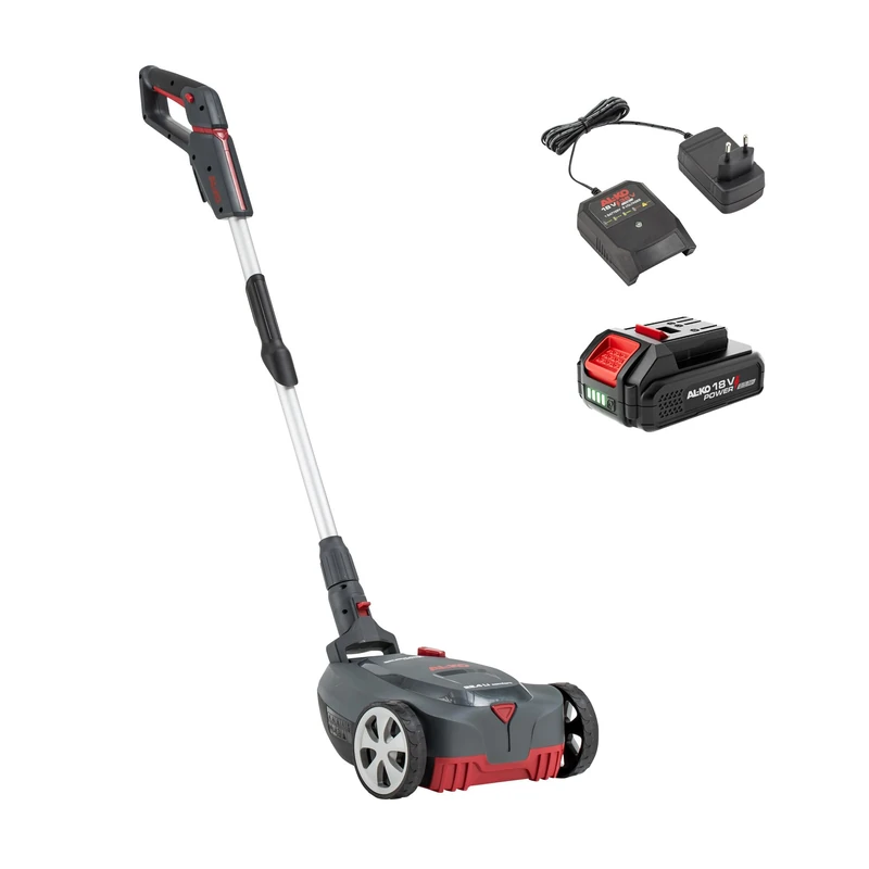 AL-KO Cordless Mulch Mower 22.6 Li, 22 cm Cutting Width, 3-Way Cutting Height Adjustment, 180º Handlebar, for Areas Between 50-150 m², 1 x Battery (2.5 Ah) and Charger Included - Image 1