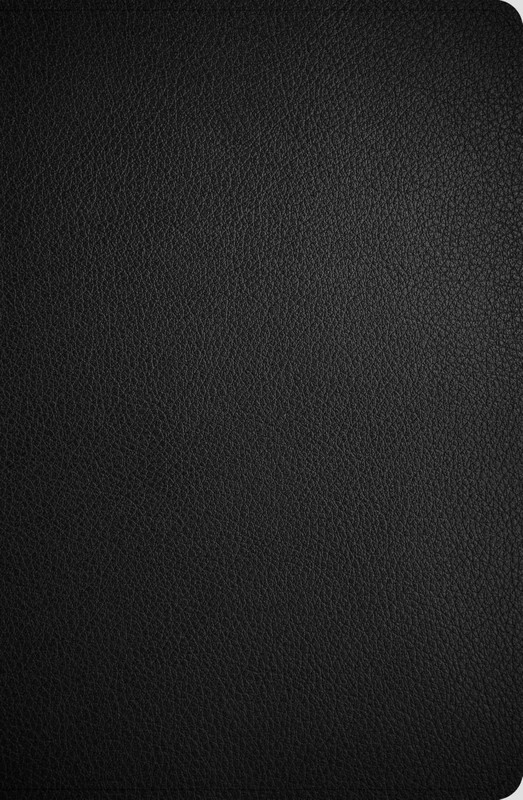 CSB Giant Print Reference Bible, Optimal Type, Digital Study Edition, Black Genuine Leather, Indexed