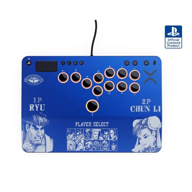 Turtle Beach Victrix Pro KO Leverless All Button Fight Stick. Officially Licensed for PlayStation 5 and compatible with Windows 10/11 PC - Street Fighter II: Champion Edition