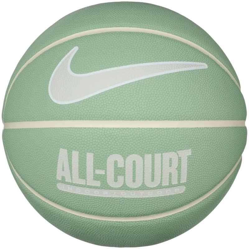 Nike Everyday All Court Basketball 8P – Indoor Outdoor Basketball Ball – Robust Training Basketball – Delivered Deflated, Steam/Pale, 7
