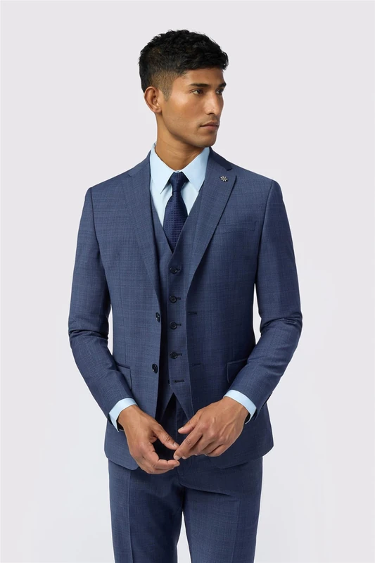Ted Baker Premium Panama Slim Fit Suit Jacket for Men in Blue