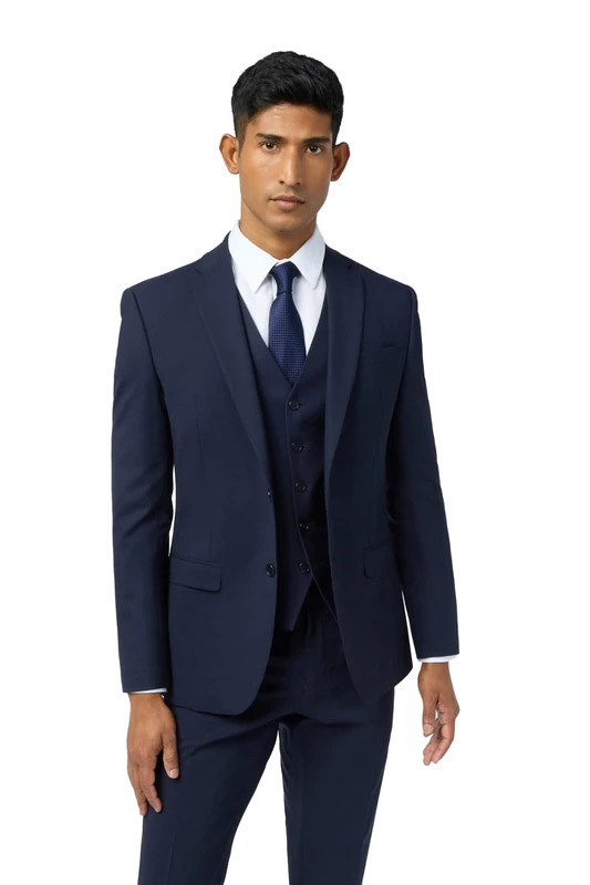 Ted Baker Premium Panama Slim Fit Suit Jacket for Men in Navy Blue
