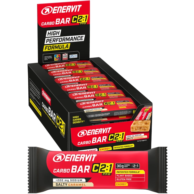 Enervit C2:1PRO Carbo Bar (Salted Caramel)