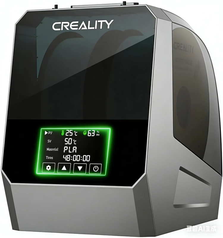 Creality Space Pi Filament Dryer Plus, 2 Coil Drying Box, 360° Double Drying with Fan and Touch Screen, Coil Holder 1.75/2.85/3mm for PLA PETG ABS TPU - Image 1