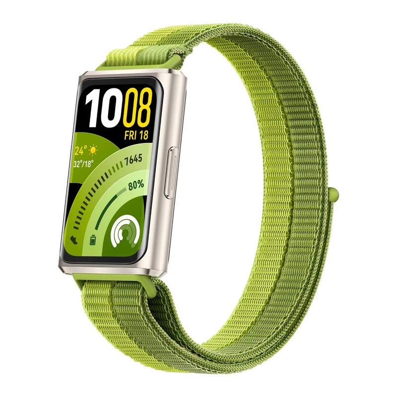 HUAWEI Band 11 Pro Fitness Tracker, Built-in GPS, 1.62" AMOLED, Sleep Tracker, Heart Rate SpO2, 14-Day Battery, 5 ATM Waterproof, 100+ Workouts, Women Men, Android & iOS – Field Green