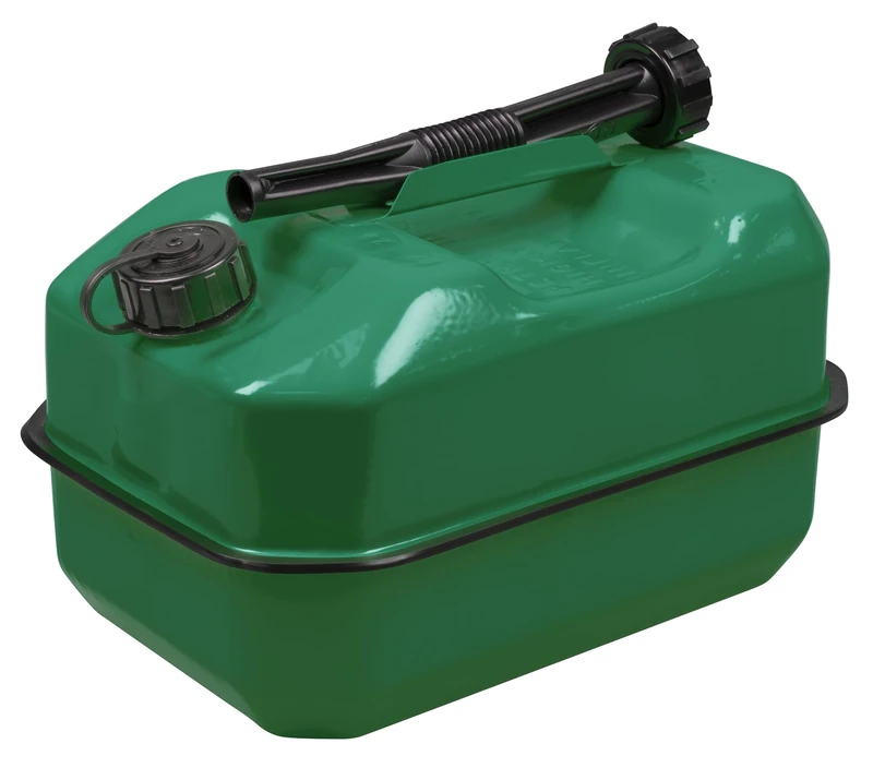 Sealey Jerry Can 10L - Green - JC10RG