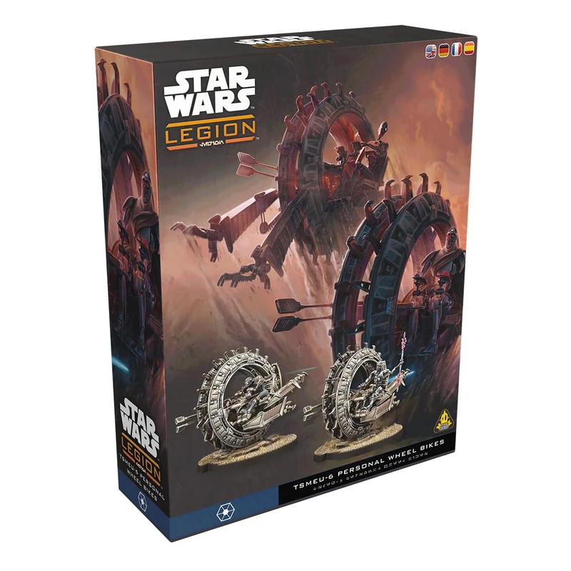 Asmodee | Star Wars: Legion TSMEU-6 Personal Wheel Bike | Miniatures Game | Ages 14+ | 2 Players | 90 Minutes Playing Time
