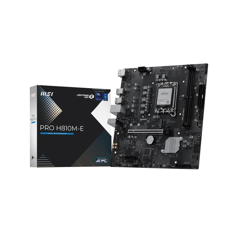 MSI PRO H810M-E Motherboard - mATX, LGA1851