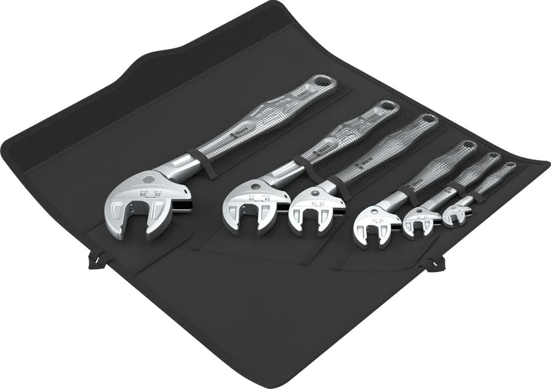 Wera 6004 Joker 6 Set 1 Self-Setting Spanner Set, 6 Pieces