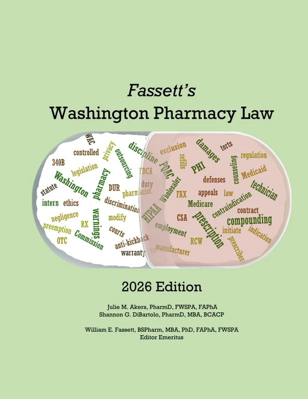 Fassett's Washington Pharmacy Law 2026