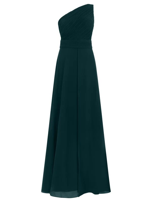 Apart Fashion Women's One-Shoulder Chiffon Evening Dress