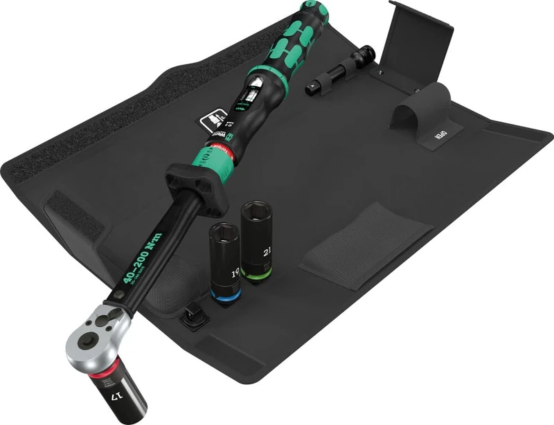 Wera Click-Torque Lock C 3 car Wheel Change Set 1, 6 Pieces - Image 1