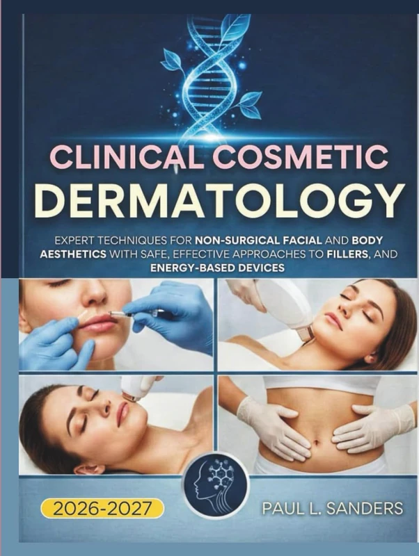 Clinical Cosmetic Dermatology 2026-2027 (Full Color): New – Edition, Expert Techniques for Non-Surgical Facial and Body Aesthetics with safe, effective approaches to fillers, and energy-based devices
