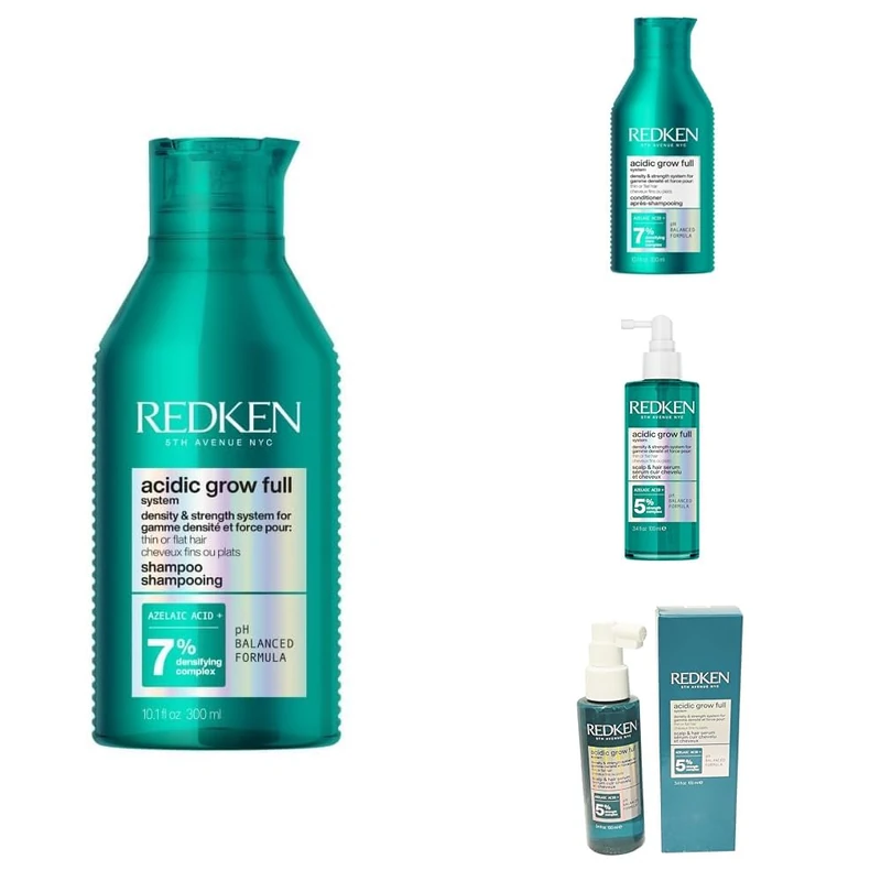 Redken Acidic Grow Full System - 4 Piece Hair Care Set