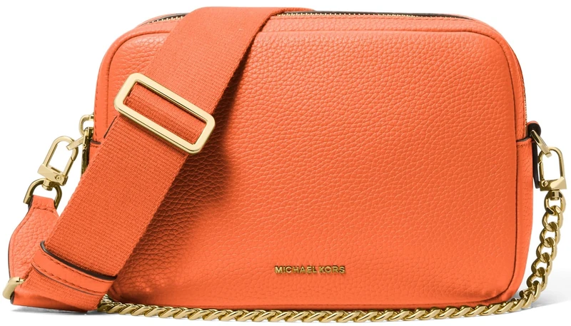 Michael Kors Bryant Medium Pebbled Leather Crossbody Bag
