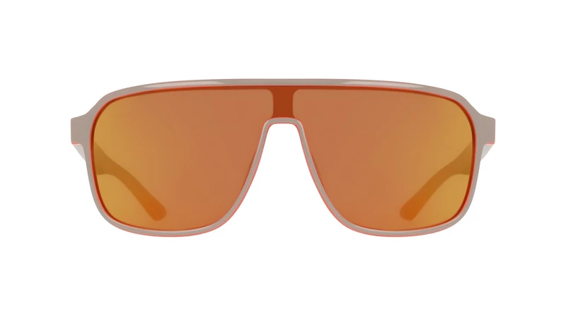 Nike Vintage Flyer IB3680X Sport Sunglasses Running Training Outdoor Lifestyle Sunglasses, College Grey/Orange Flash, One Size