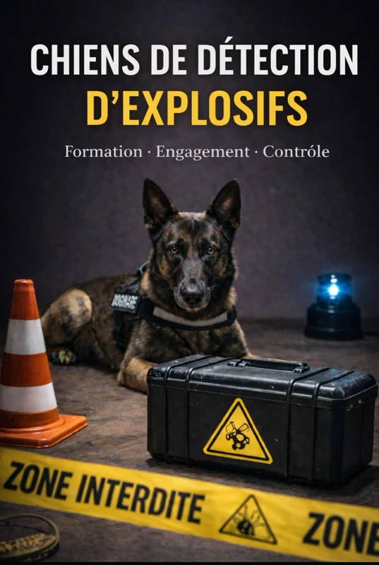 CHIENS DE DÉTECTION D’EXPLOSIFS: Formation · Engagement · Contrôle (CHIENS PISTEURS)