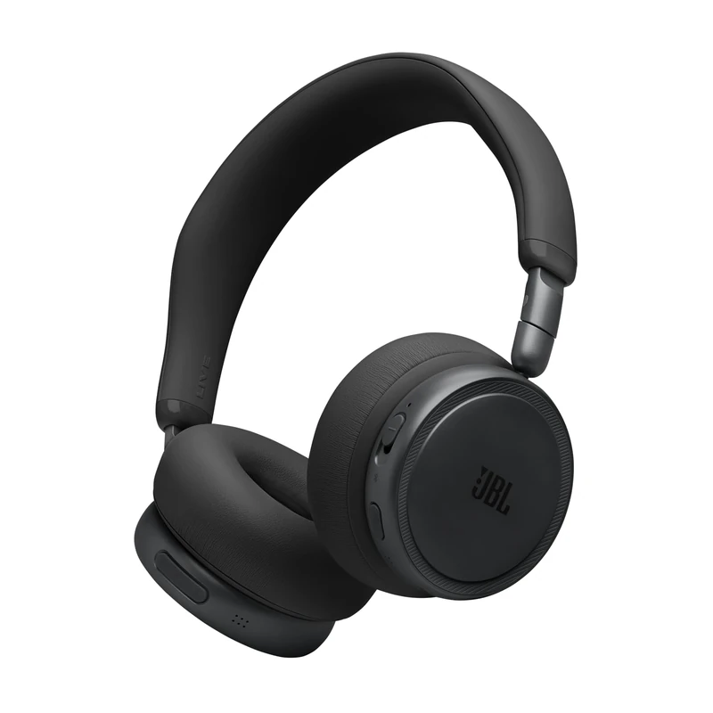 JBL Live 680NC Wireless On‑Ear Headphones with Adaptive Noise Cancelling, Bluetooth, 80 Hours Battery Life, Multipoint Connection, Black
