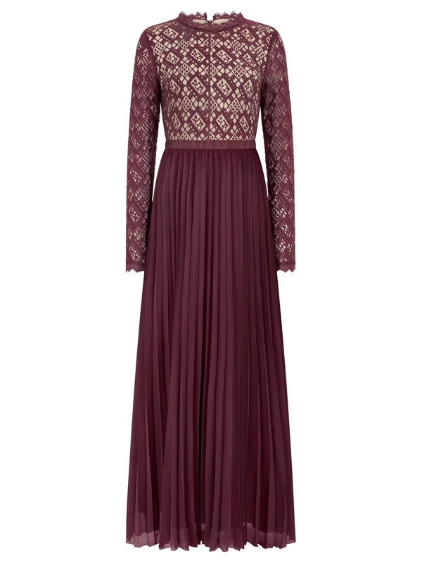 Apart Fashion Women's Evening Dress, Merlot, 10