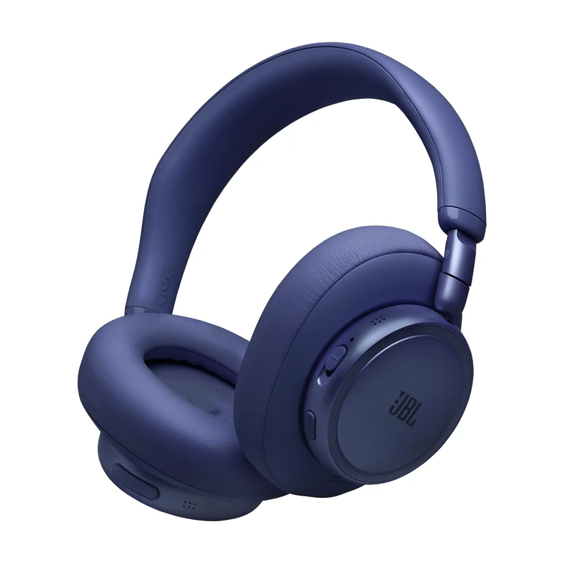 JBL Live 780NC Wireless Over‑Ear Headphones with Adaptive Noise Cancelling, Bluetooth, 80 Hours Battery Life, Multipoint Connection, Blue - Image 1