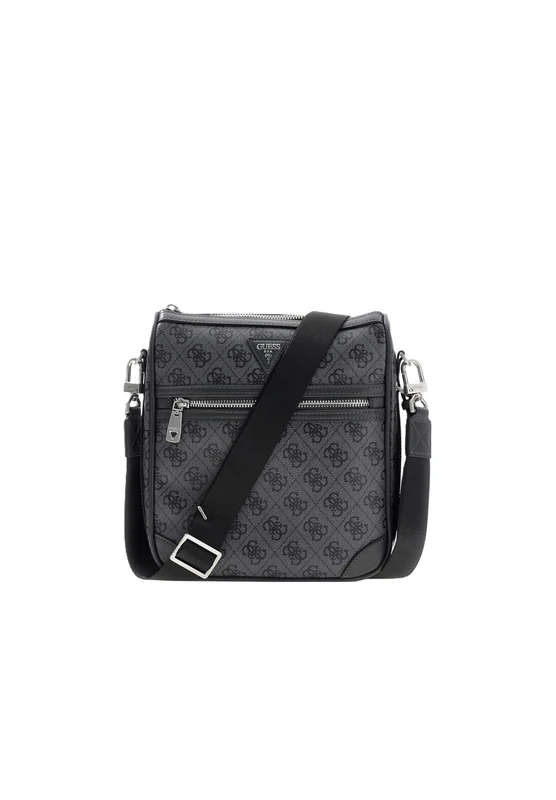 GuessMen'sMILANO CROSSBODY 2CrossbodyBLACKANTRACITET/U - Image 1