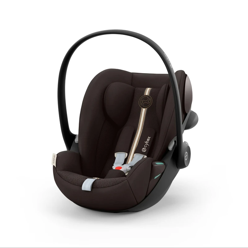 CYBEX Gold Cloud G3 Plus Baby Car Seat, from Birth to Approx. 24 Months, for Children from 40 cm to 87 cm, Max. 13 kg, 180° Rotation, Mesh Fabric, Incl. Newborn Insert, Chocolate Brown