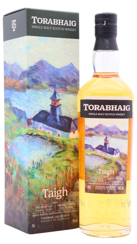 Torabhaig Taigh Single Malt Scotch Whisky | 70cl | 46% ABV | New Distillery on Isle of Skye | Balanced Flavour with Bonfire Smoke, Fruit and Sweet Spice