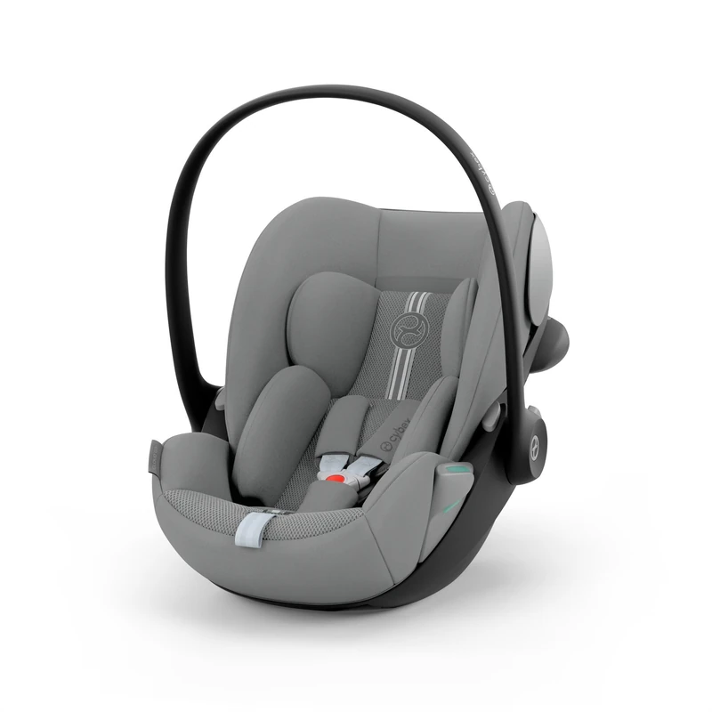 CYBEX Gold Cloud G3 Plus Baby Car Seat, from Birth to Approx. 24 Months, for Children from 40 cm to 87 cm, Max. 13 kg, 180° Rotation, Mesh Fabric, Incl. Newborn Insert, Stone Grey