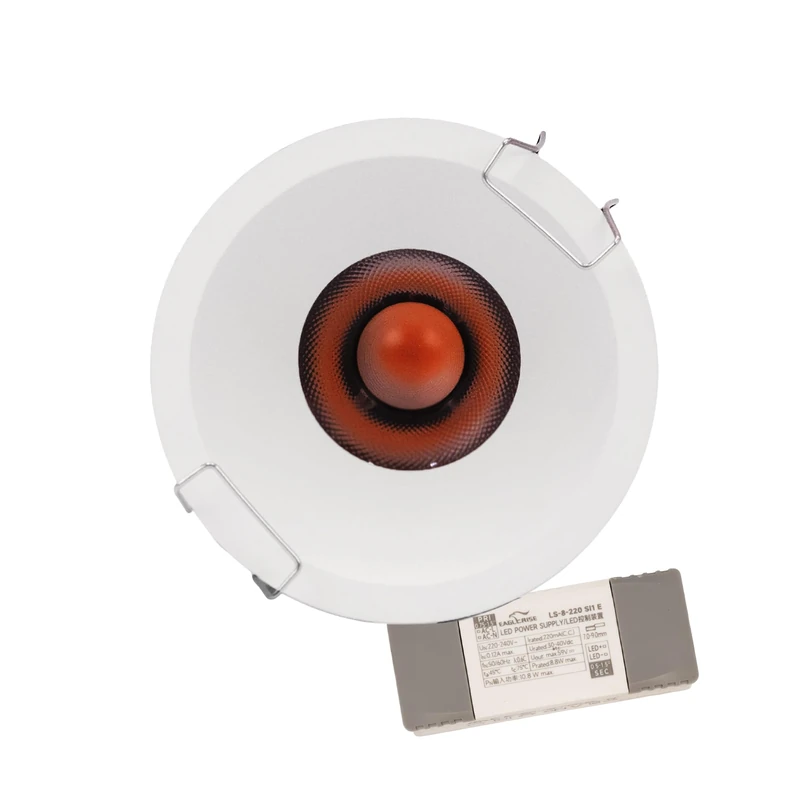 Lumenmeister CORE LC-W-10-WW Recessed Spotlight Set with Eaglerise LS-8-220 LED Driver (Constant Current) - Image 1