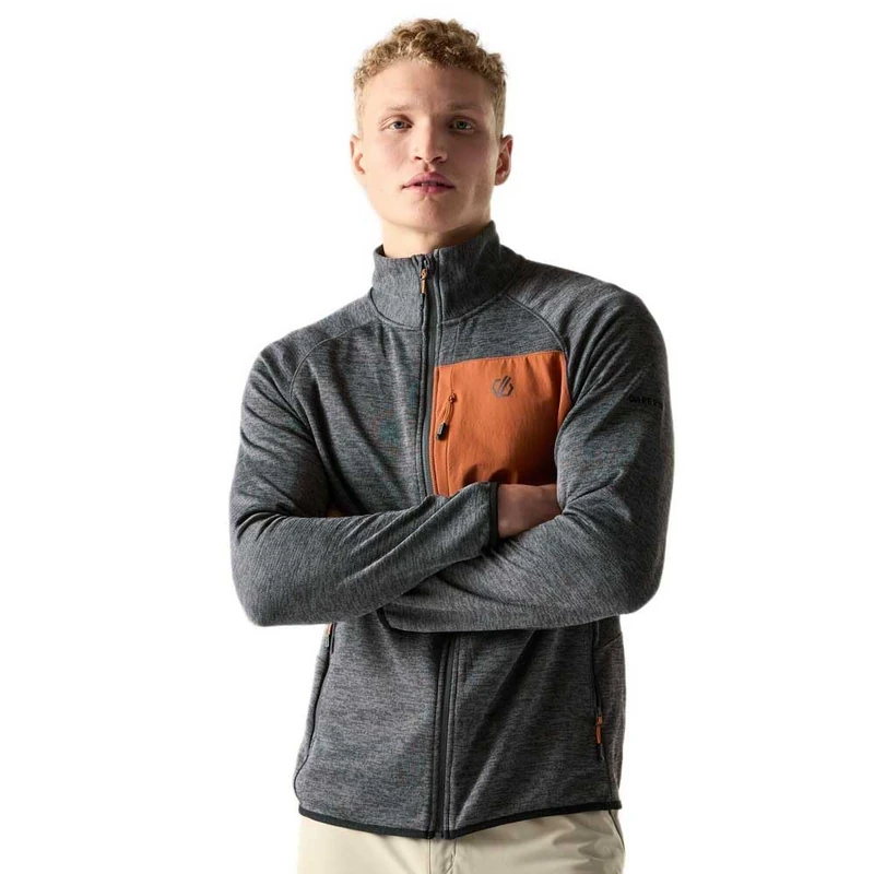 Dare2b Men's Torrek II Hiking Fleece, Lightweight Breathable Walking Midlayer - Image 1