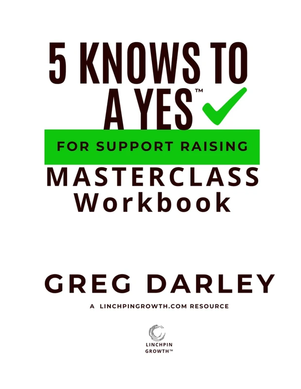 5 Knows to a Yes for Support Raising Workbook - Image 1